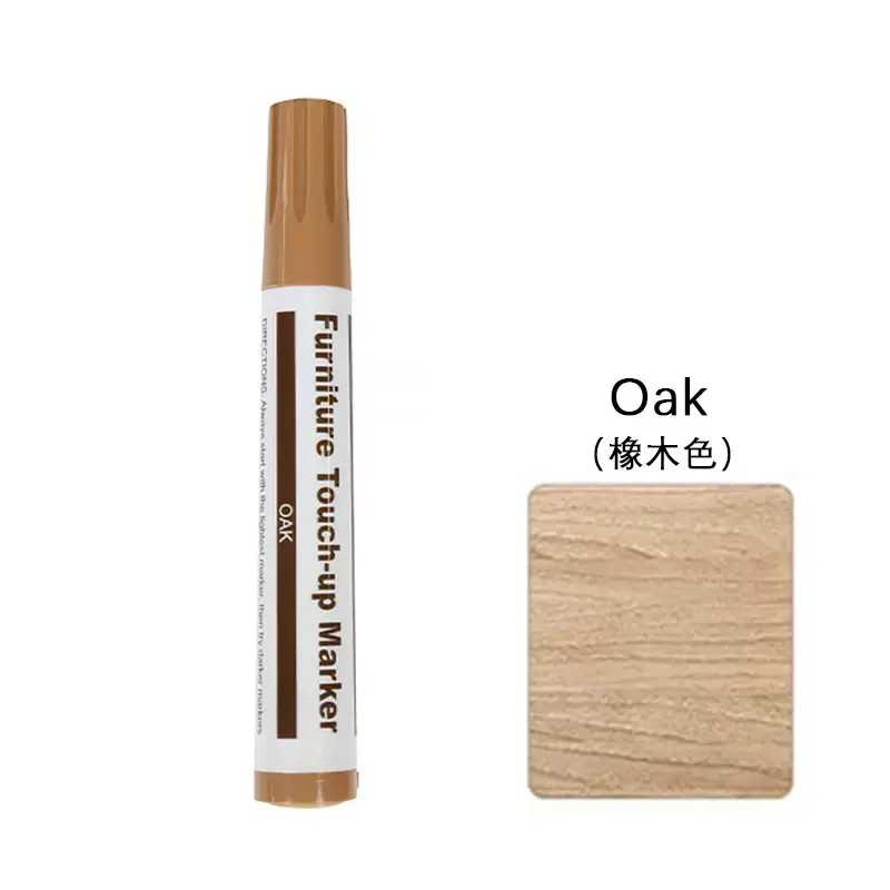 Wooden Furniture Repair Pen Touch Up Markers & Filler Sticks Wood Scratch Restoration Kit Patch Paint Pen Wood Composite Repair - Image 24