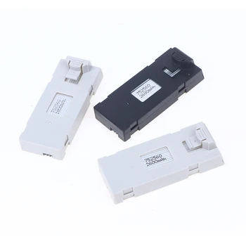 Large Capacity 3.7V 1800mAh 2600mAh RC Drone Lithium Battery For E88/E99/E525 Mini Drone Lithium Battery Replacements