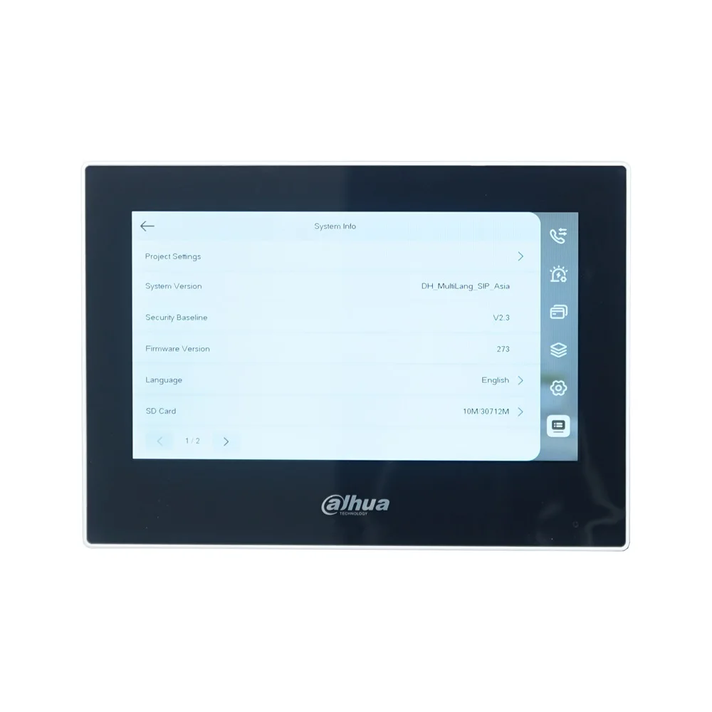 Dahua VTH2621GW-P / VTH2621G-P 802.3af PoE 7 ġ ġ ǳ ,  ,  ,  32GB SD ī