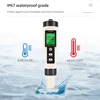 4/3/2 in 1 Optional PH ORP H2 Temperature Hydrogen-rich Meter Portable Pen Water Quality Tester for Aquarium Pool Hydroponic 6