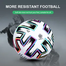 Training Size Style Quality Soccer Sports Stitch Balls Newest Ball High Ball Professional Ball Material Pro Football Pu 5 Match