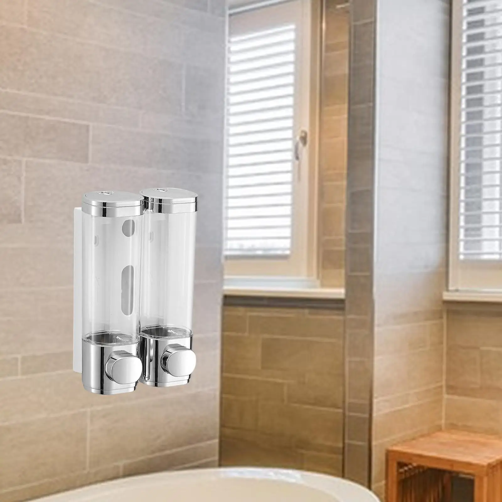 Hand Wall Mounted Soap Dispenser Shower Shampoo Liquid Soap Dispenser for Bathroom Office Kitchen Restaurant School Hand Wall Mounted Soap Dispenser Shower Shampoo Liquid Soap Dispenser for Bathroom Office Kitchen Restaurant School