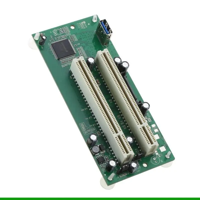 U55C PCI-Express-PCI 어댑터 카드 PCIe-PC용 듀얼 Pci 슬롯 확장 카드