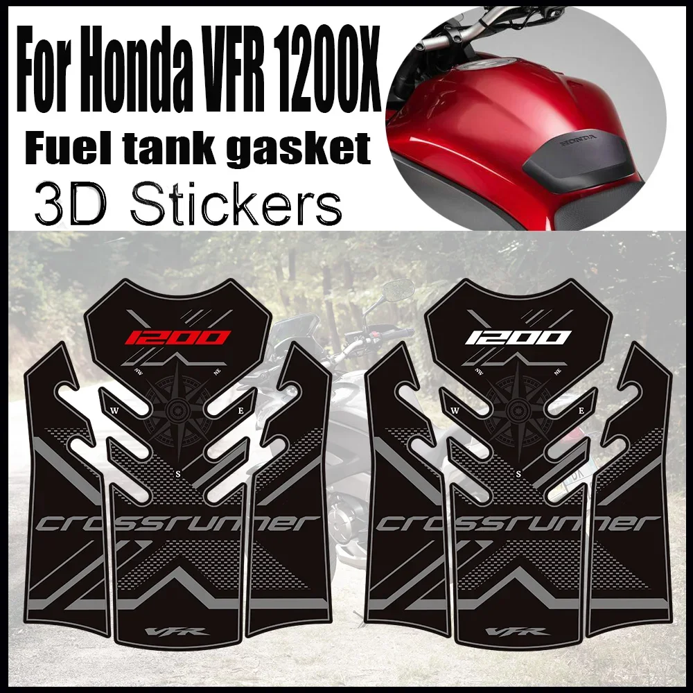 

Накладки на бак для Honda VFR 1200X 1200 X VFR1200X Crosstourer, газовый топливный масляный комплект, защита на колено