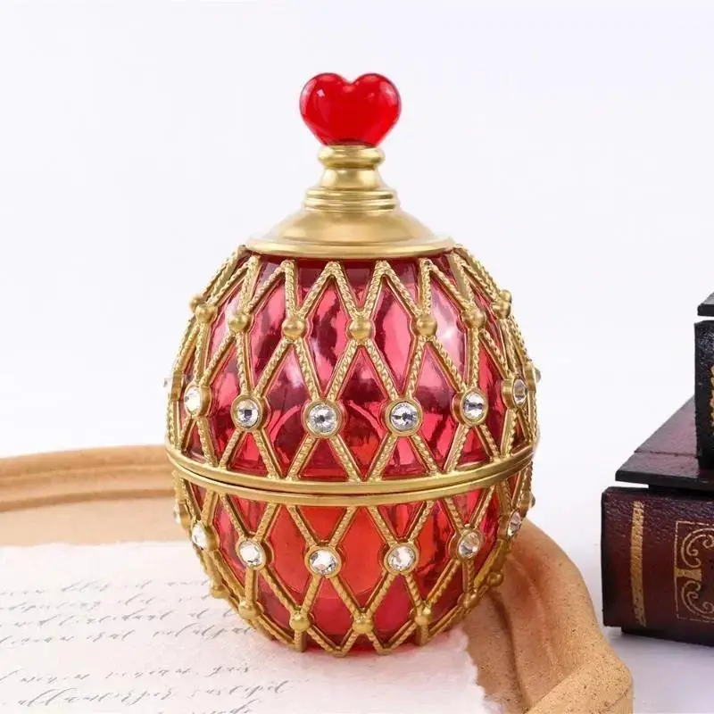 Eggs Shape Storage Case Resin Mold Silicone Foreign Lands Style Box Molds DIY Epoxy Resin Casting Home Decoration