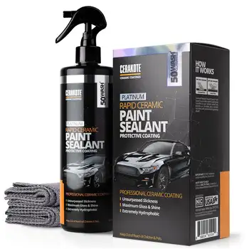 Cerakote Platinum Rapid Ceramic Paint Sealant Spray, Ceramic Coating for Cars - 12 fl oz 1