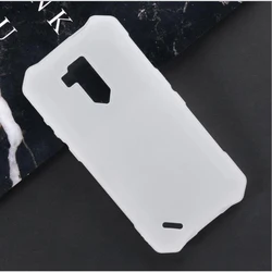 Silicone Smartphone Protective Back Shell Soft TPU Case, 5.5 for Ulefone Armor X9 Pro (TPU White)