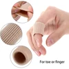Fabric Toe Separator Finger Protector Applicator Corn Callus Remover Bunion Corrector Pedicure Tools Tube Foot Care 4