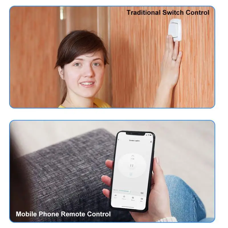 Рисунок 6 - Умный модуль переключения занавесок Tuya Wi-Fi/Zigbee