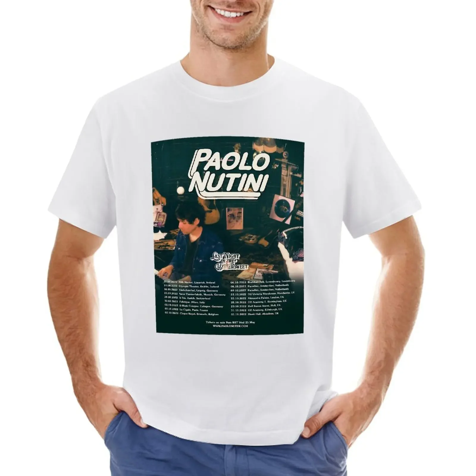 

European tour 2022 T-shirt sports fans anime clothes men clothings