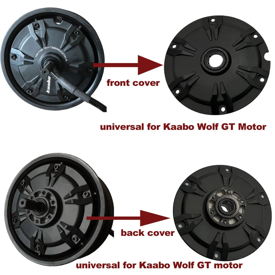 모터 커버 엔진 커버, Kaabo Wolf Warrior GT King GT 액세서리 부품, 모터 60V, 72V, 1200W, 1500W, 2000W