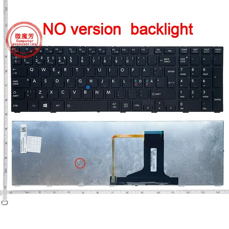 

Новая клавиатура для ноутбука Toshiba Tecra W50-A W50-A-115 W50-A-10J A50-A
