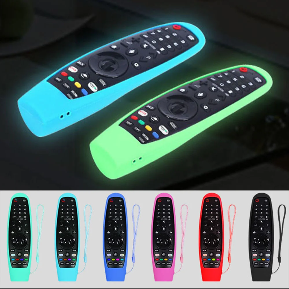 Silicone Remote Cover Remote Control Protective Case Tv Sleeve Case Anti Drop Silicone Easy To Clean Tv Accessory