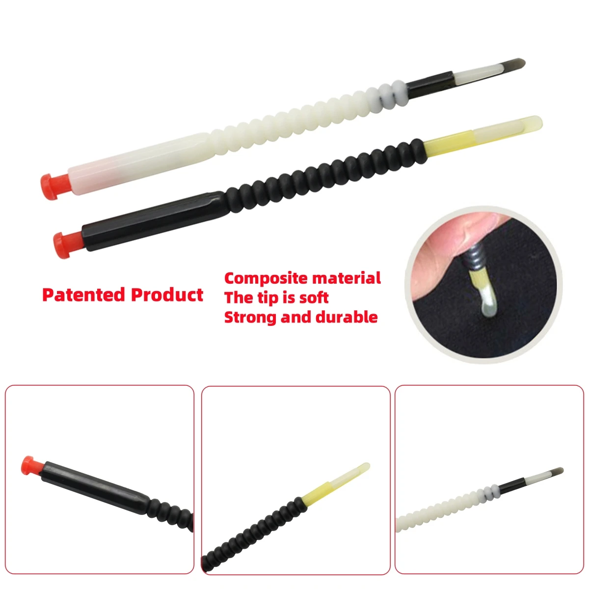 1 Set/2Pcs Beekeeping Insect Transfer Needles 11cm Anti-Bite Bee Larvae Pen Queen Bee Larvae Transfer Needles with Storage Box