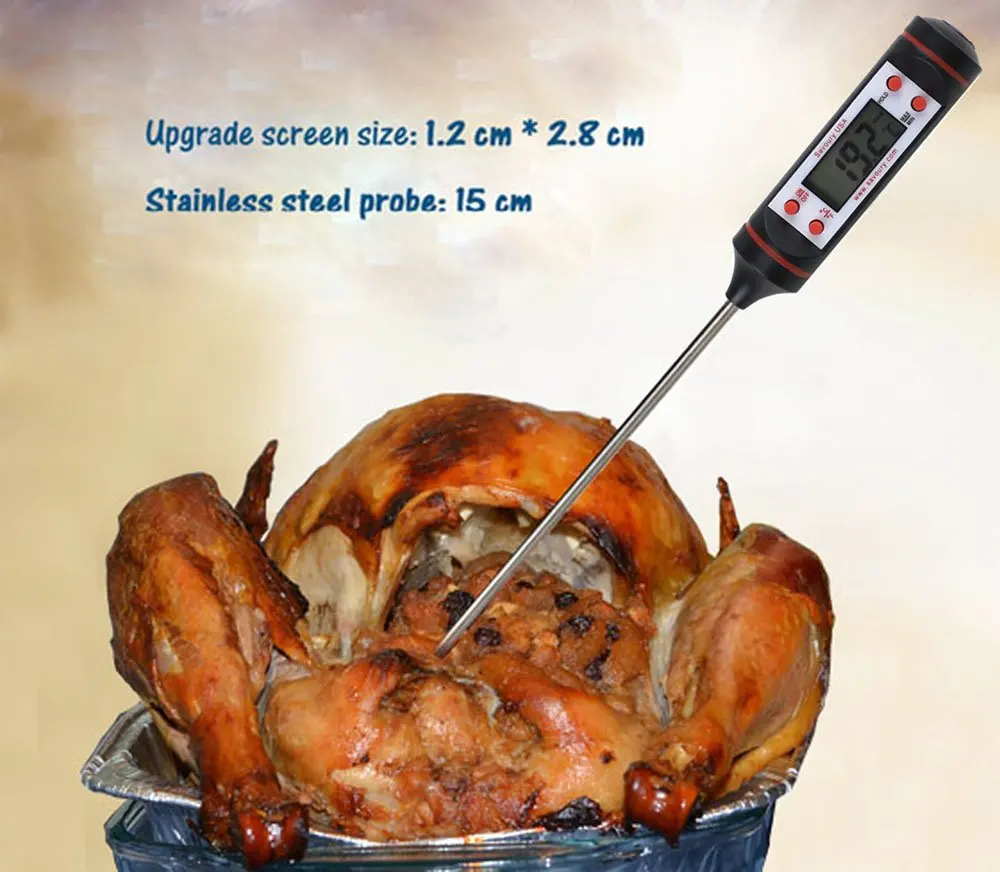 Electronic Digital Thermometer Candle Making Kit Supply Kitchen Food Milk Baking Hydrothermograph Oil Water Thermograph BBQ Tool candle making kit