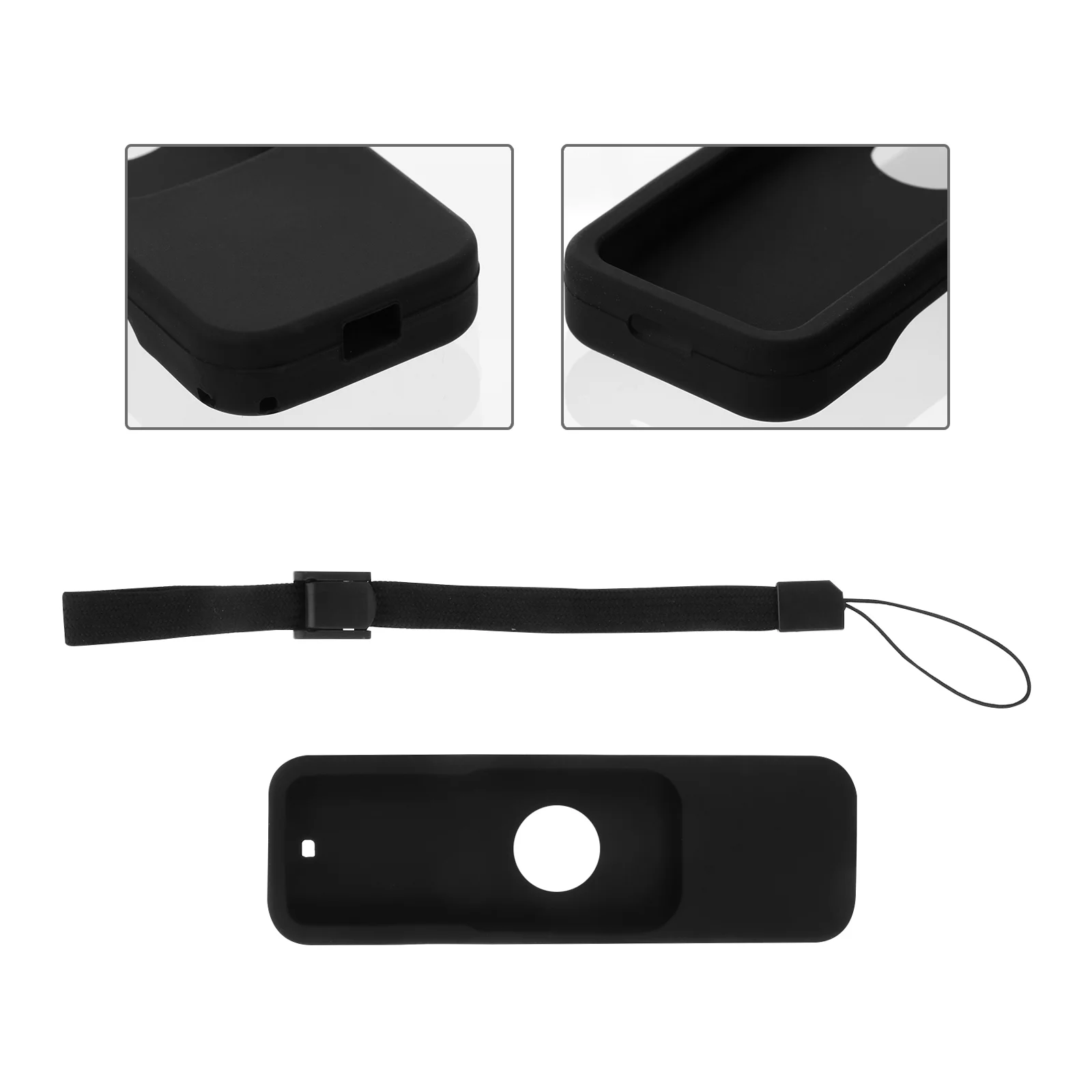 

1 Pc Silicone Remote Case Nonslip Case Compatible for Apple