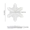 Snowboarding Stomp Pads Snowflake Shape Stomp Mat Stomp Pad Enhanced Grip Snowboarding Stomp Pads Portable 3D Raised Design For 6