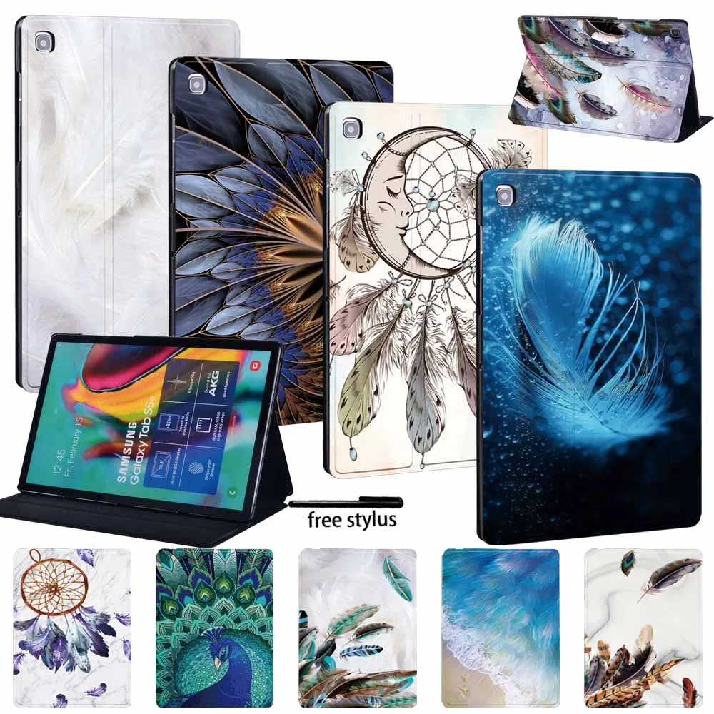 

For Samsung Galaxy Tab S6 Lite 10.4 P610/P615/Tab A 8.0 (2019) T290/T295/Tab A A6 7 /Tab A 9.7/10.1/10.5/E 9.6 Tablet Cover Case