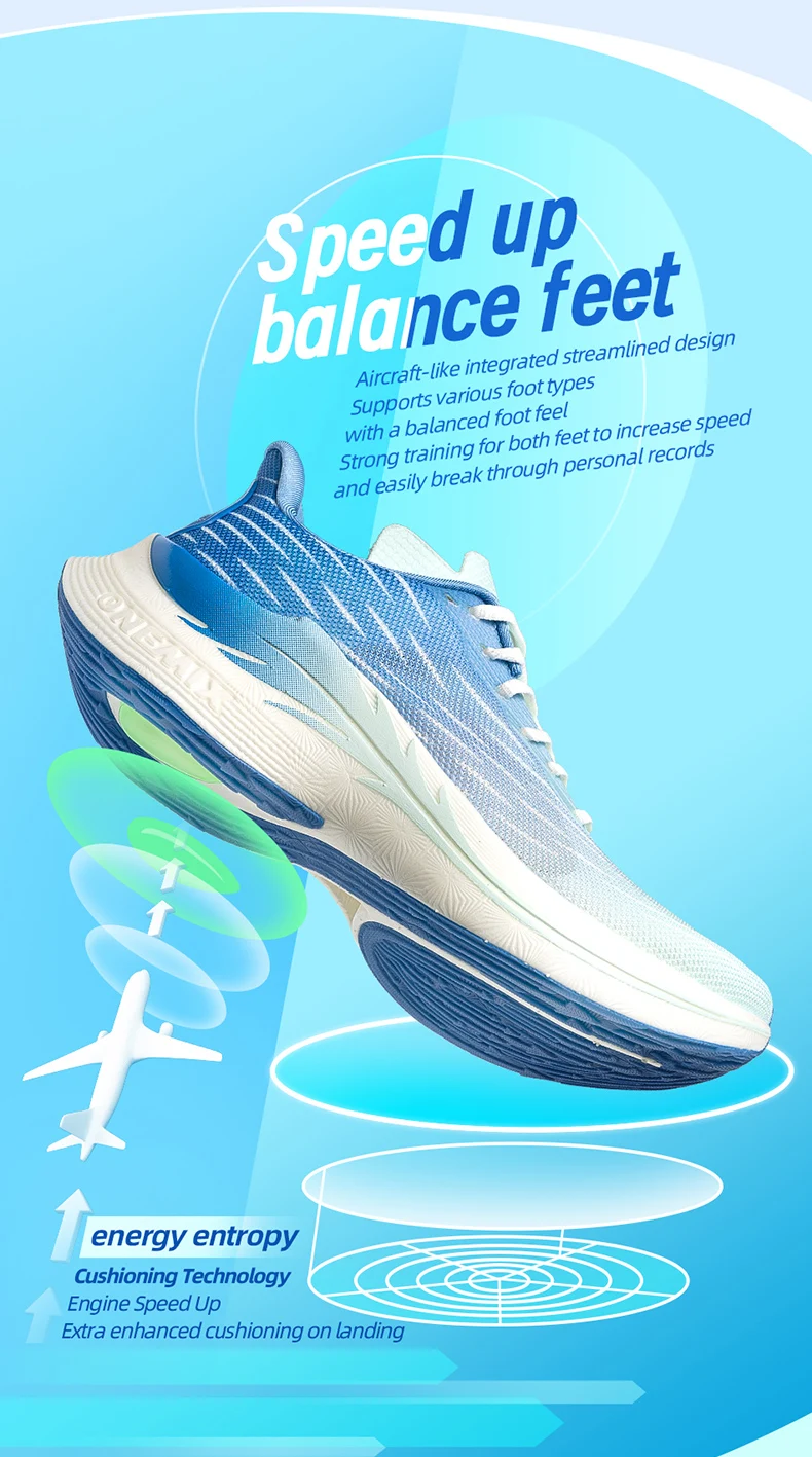 ONEMIX Running Shoes - Size comparison