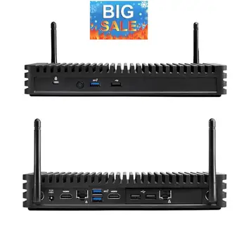 ¡Promoción! Mini PC Intel NUC BKCMCR1ABB, elemento de Chasis resistente, LAN Dual sin ventilador con procesador Intel Core i5-8365U (CM8v5CB) 1