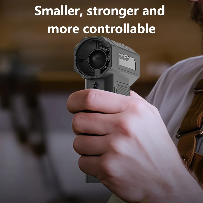 New Portable Air Violent Blower Mini Turbo Jet Fan Handheld Brushless Motor 90000 RPM Wind Speed 40m/s industrial Duct Fan 2025