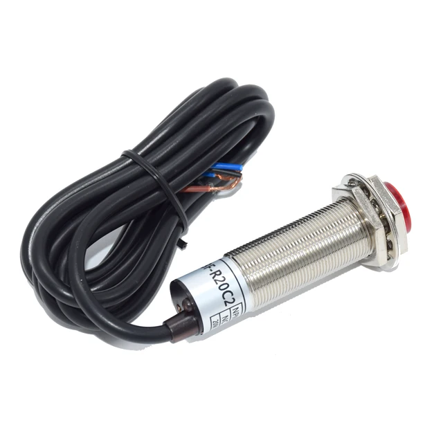 Waterproof Reflective Laser Photoelectric Switch Sensor Detector 20m Distance NPN PNP Output For Barrier Gate Alarm 6