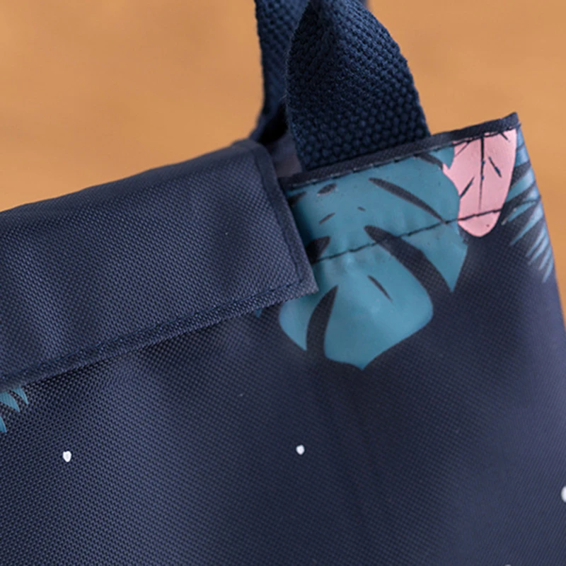 Cooler Lunch Bag Fashion Multicolor Bags Women Waterproof Hand Pack Thermal Breakfast Box Portable Picnic Travel