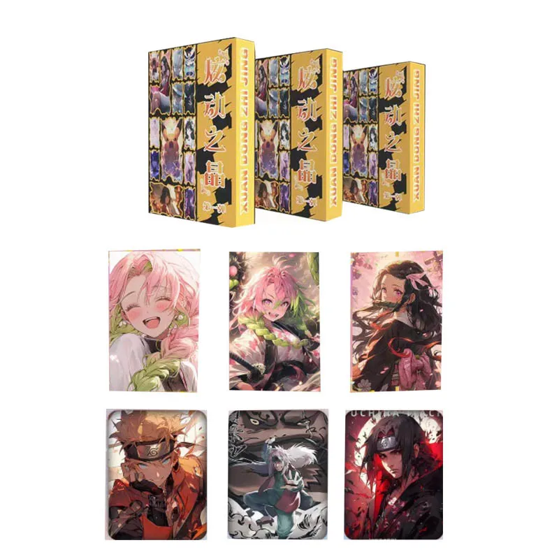 

Wholesales Goddess Story Demon Slayer Naturo Genshin Impact Detective Conan Collection Cards Booster Box 1Case Playing Cards