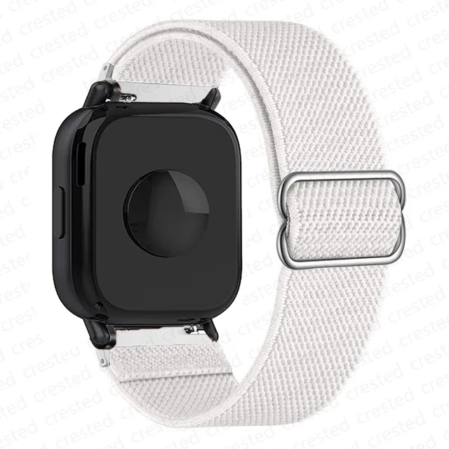 Adjustable Elastic Nylon Strap for Smartwatch - Breathable and Durable Bracelet Band