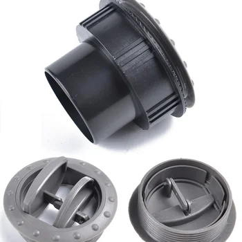 ABS 원형 범용 에어컨 통풍구, RV 배기 통풍구, 모터홈 캐러밴 캠핑카 밴 버스 보트 요트용, 60mm