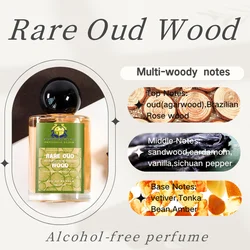 Luxurious Oud Essential Oil Spray - Rich Woody Fragrance 50ml (Red)