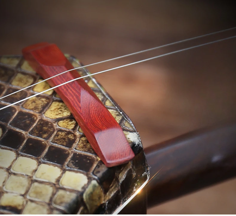 Erhu Reduce Pressure Protection Bridge Rosewood Mute Reduce Sound Volume Erhu Musical Instrument Practice Accessories