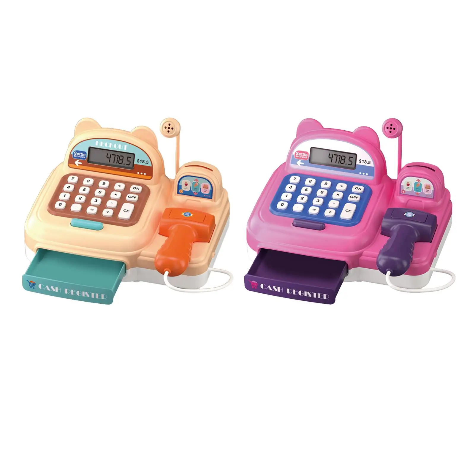 Children`supermarket Store Toys Cash Register Preschool Kids Valentines Gifts for Girls Ages 3 4 5 6 7 Kids Baby Holiday Gifts