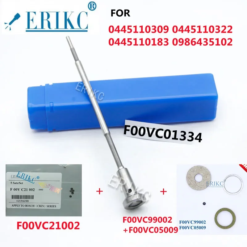 

ERIKC регулирующий клапан F00VC01334 + F00VC21002 + F00VC99002 + F00VC05009 для 0445110309 0445110322 0445110183 0986435102