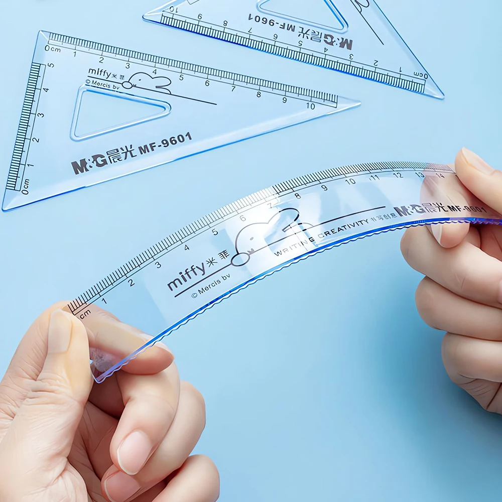 Drawing Ruler Set 4pcs M&G Miffy