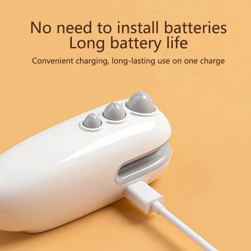 XIAOMI Mini Sealing Machine Handheld Heated Portable USB Recharge Food Bag Sealer Household Magnetic Packaging Cut Seal Dual Use Bag Sealer Portable Sealing Machine