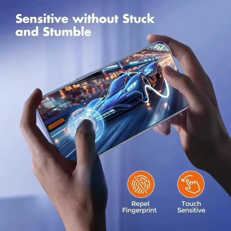 1–3 Stück staubfrei, einfache Installation, gehärtetes Glas, Displayschutzfolien für iPhone 17, 16, 15, 14, 11, 13, 12, 15 Pro Max, Mini XS X XR Air – Detail 2