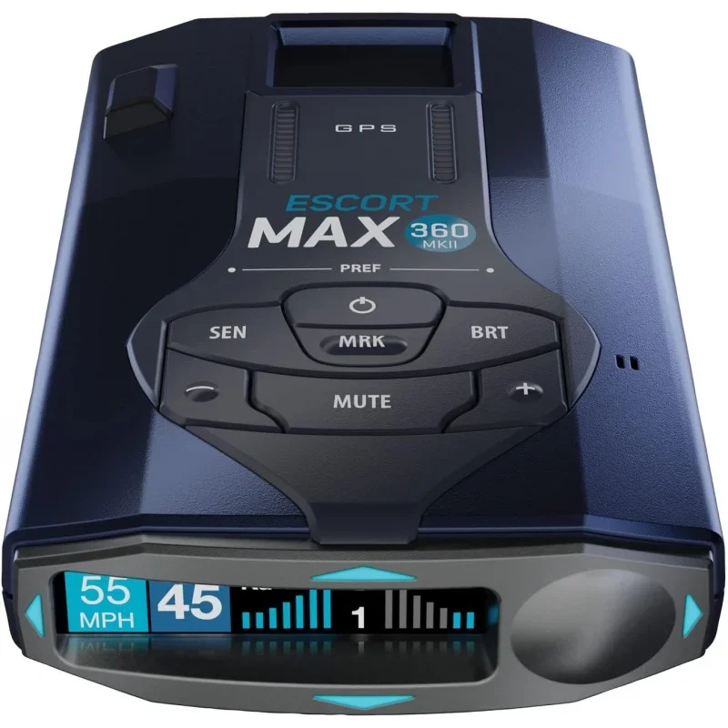 

Escort MAX 360 MKII Radar and Laser Detector Bluetooth Enabled, 360° Directional Arrows, Exceptional Range, Shared Alerts, Drive