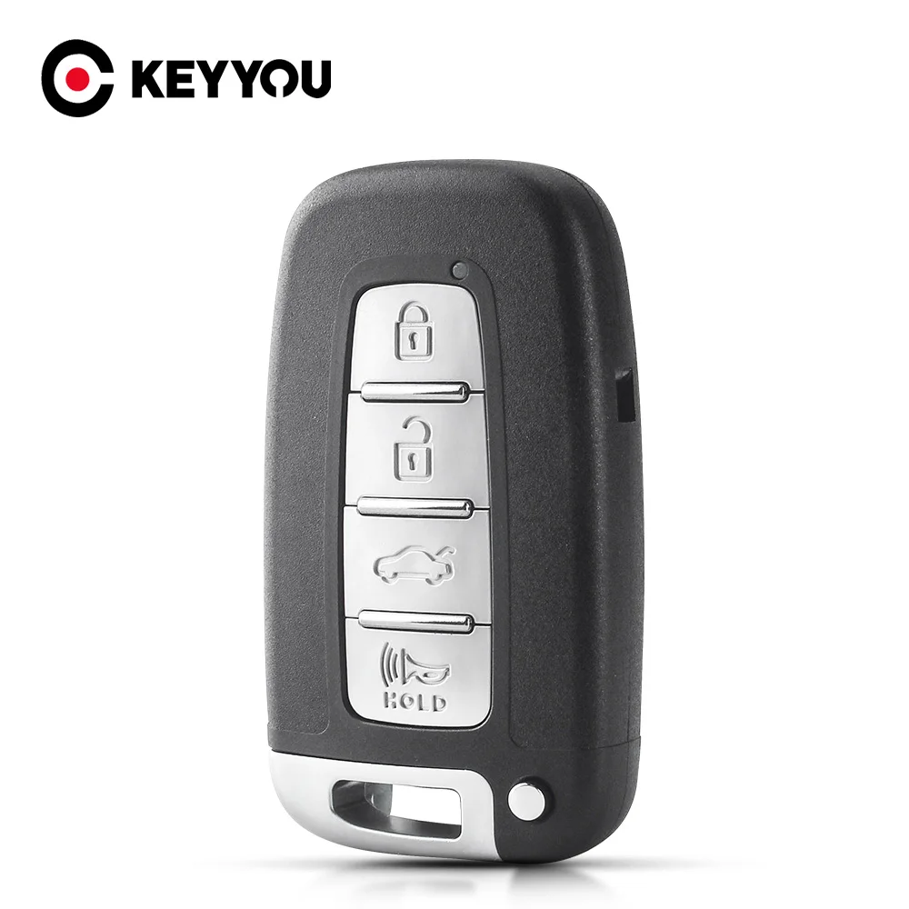 2-Pack Replacement Key Case Blanks For Kia & Hyundai - Fits Rio, Soul, Optima, Sorento, Rondo (No Chip)