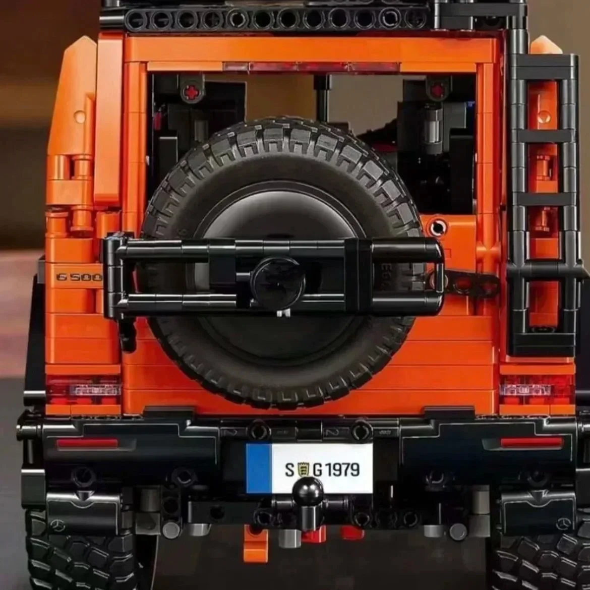 2891PCS technology Mercedes Benz G500 car set 4x4 off-road vehicle 42177 model building block toy birthday gift