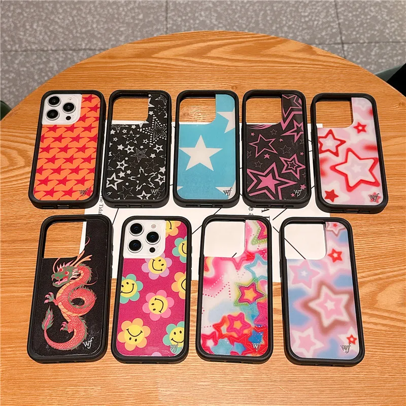 Wildflower Super Star Stardust Red Dream Phone Case - Happy Girl Dragon Cover