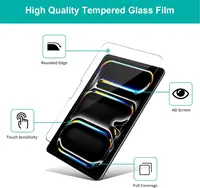 3Pcs Tempered Glass For iPad Air Pro 11 13 inch 2024 Screen Protector Tablet Anti Scratch HD Protective Film For iPad Air11 2