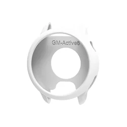 Silicone Protective Case Cover Shell for Smartwatch - Sport Accessory (3 White)
