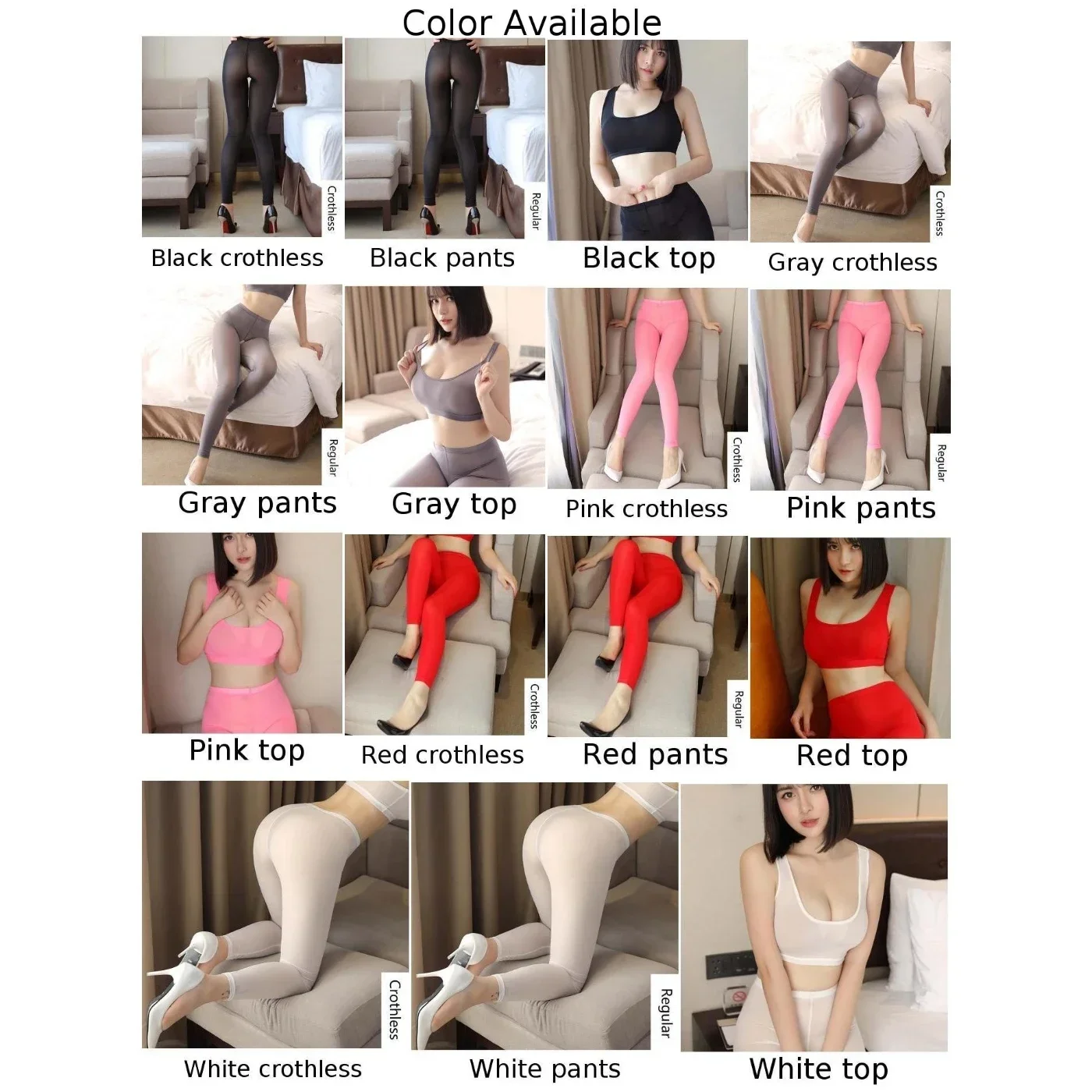 Nightgown Male Comfy Leggings Nightgown Pajamas See-Through Sexy Lingerie Sheer Sleepwear Stretch Pants