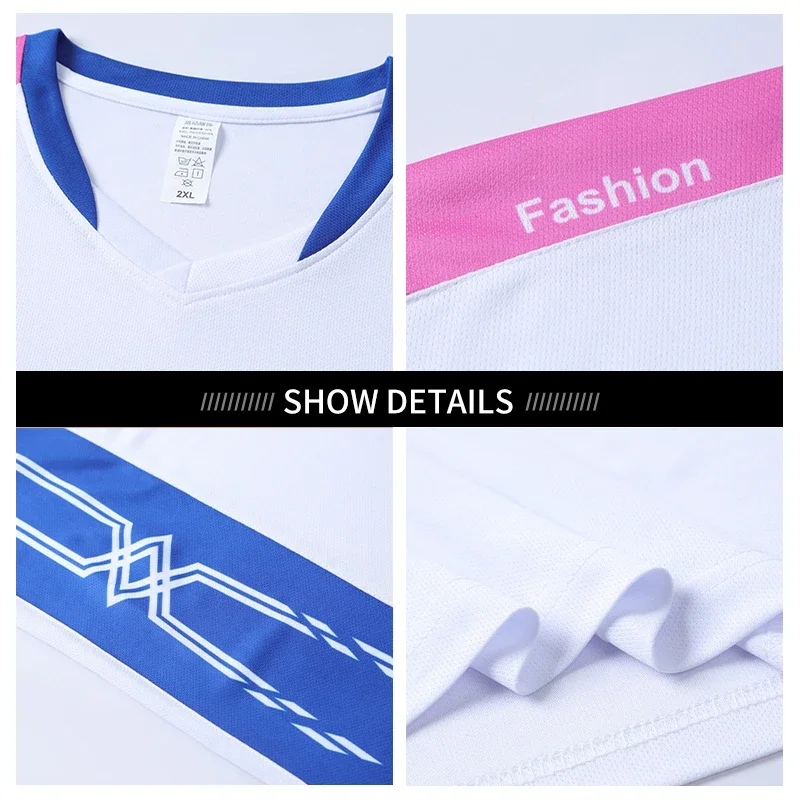 New Men's and Women Sleeveless Volleyball Uniform Students Volleyball School Team Uniform Training Games Suit JLS-B3