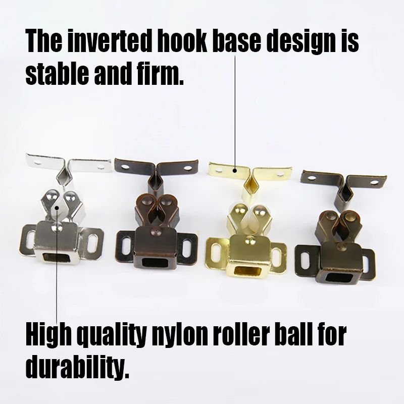 Description Picture 4 of item5PCS Cabinet Catches Door Stop Closer Stoppers Damper Buffer Door Catches Door Closer For Wardrobe Hardware Furniture Fittings