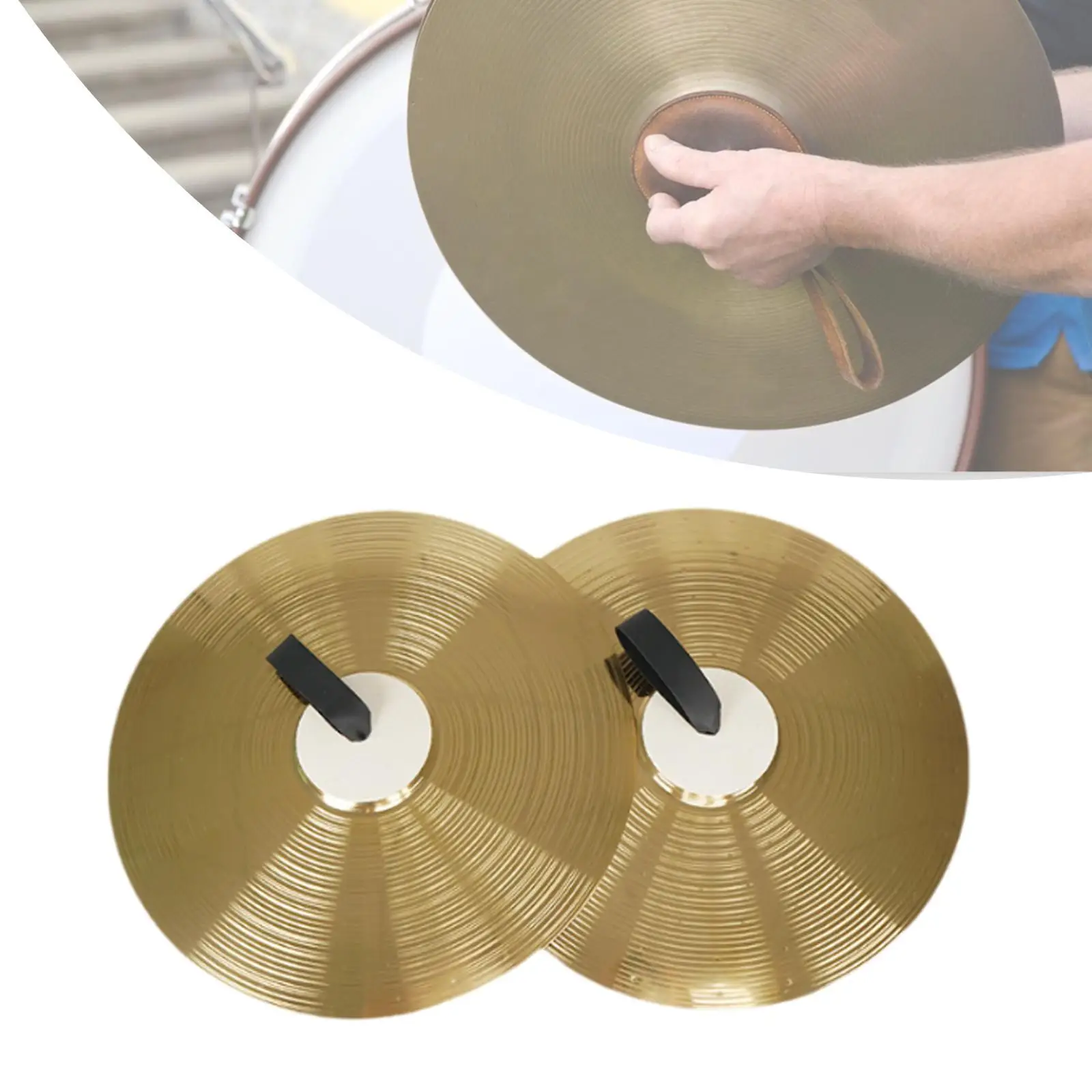 Crash Cymbal Sturdy Student Cymbals Practical Multifunction for Concert Stage Performance Music Festivals Men Women Starters Crash Cymbal Sturdy Student Cymbals Practical Multifunction for Concert Stage Performance Music Festivals Men Women Starters