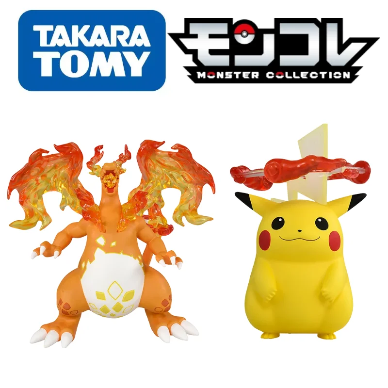 Фото TOMY ML Series Оригинальные фигурки покемонов, кораидон, милайдон, модель MAX Charizard Palkia, диалга, Zamazenta, Zacian, подарок покемону №4