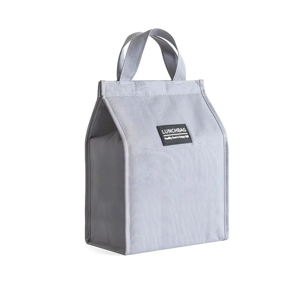 1Pcs Langlebige S/M/L Isolierte Thermische Tasche Wasserdichte Tragbare Kühler Mittagessen Tasche Lagerung Tasche Picknick Reise – Detail 7