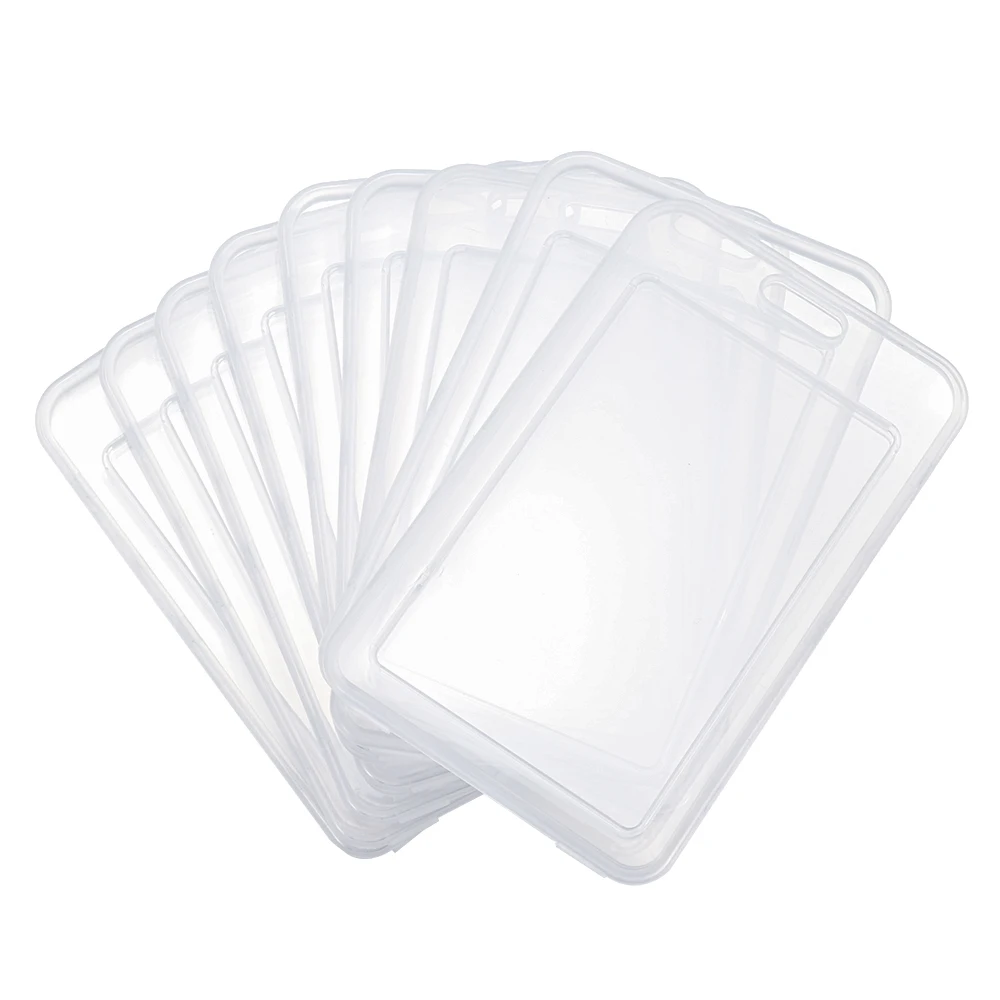 Wallet Card Holder Card Holder Credit Card Holder Card Wallet ID Card Holder ID Card Case Business Card Holder Card Sleeve Card Sleeves 10pcs Waterproof Transparent Card Cover Women Men Student Bus Card Holder Case Business Credit Cards Bank ID Sleeve Protect